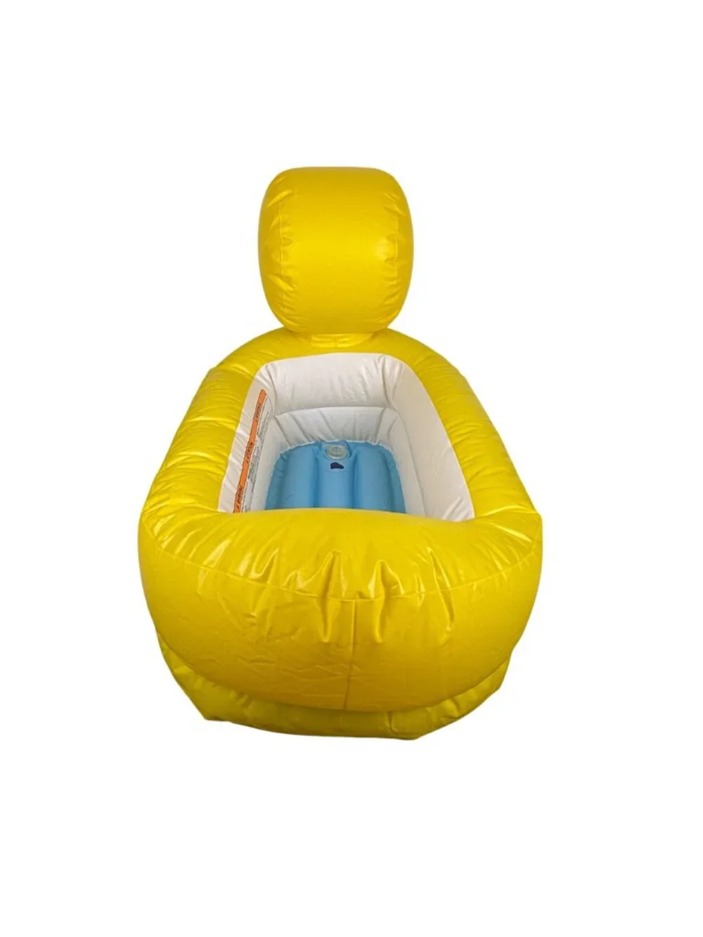 Munchkin Yellow Duck Inflatable Bathtub for Babies Ages 6-24 Months Model MK0070